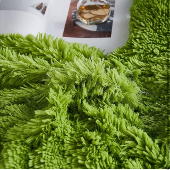 Grinch Soft and Warm Shaggy Duvet Cover Set - Full/Queen-Green-Good Condition🎄 - Picture 4 of 10